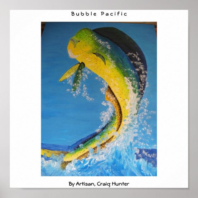 Dolphin Fish Poster (Front)