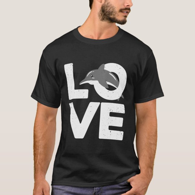 Dolphin For Dolphin T-Shirt (Front)