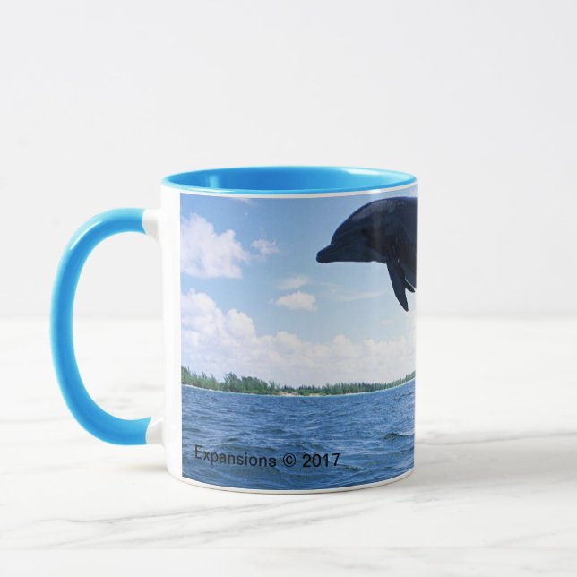 Dolphin Frequency Mug (Left)
