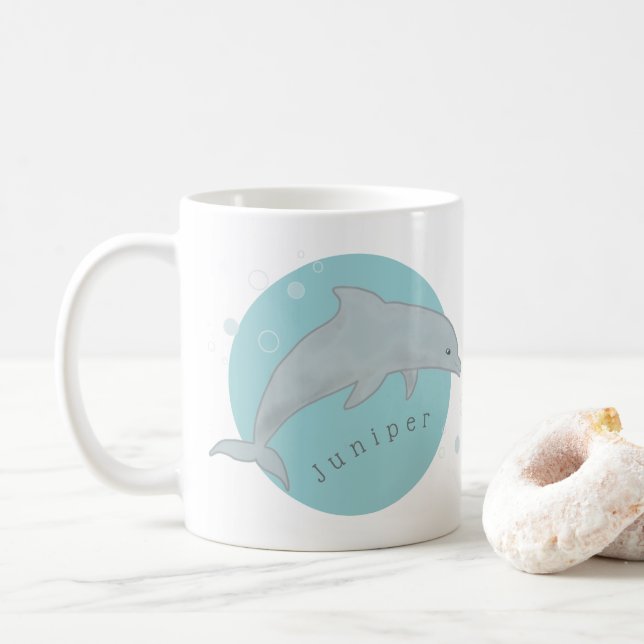 Dolphin Friend Mug (With Donut)