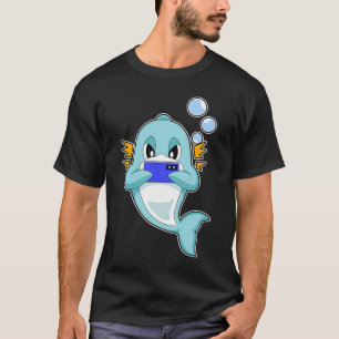 Dolphin Gamer Smartphone T-Shirt