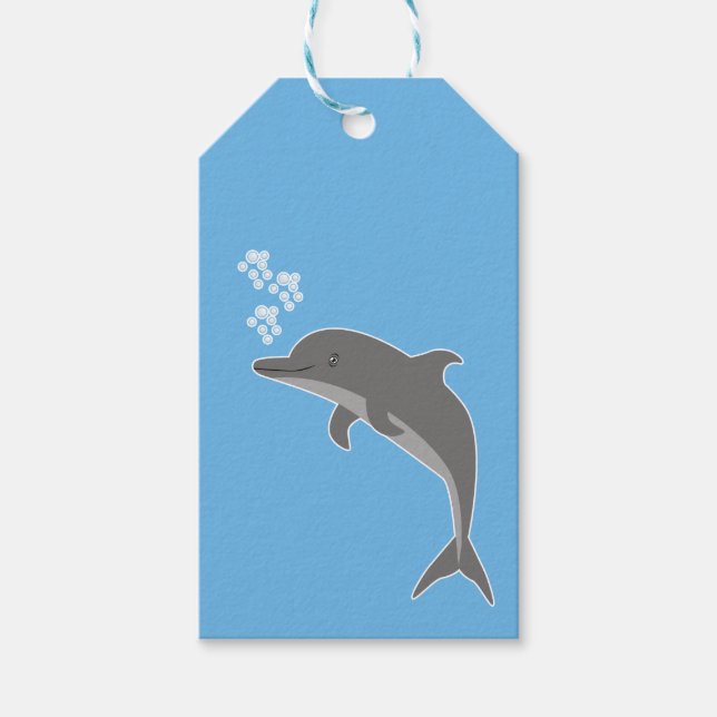 Dolphin Gift Tags (Front)