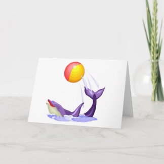 Dolphin Greetings Card