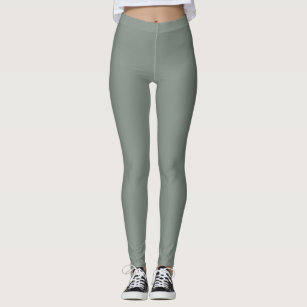Dolphin Grey Solid Colour Leggings
