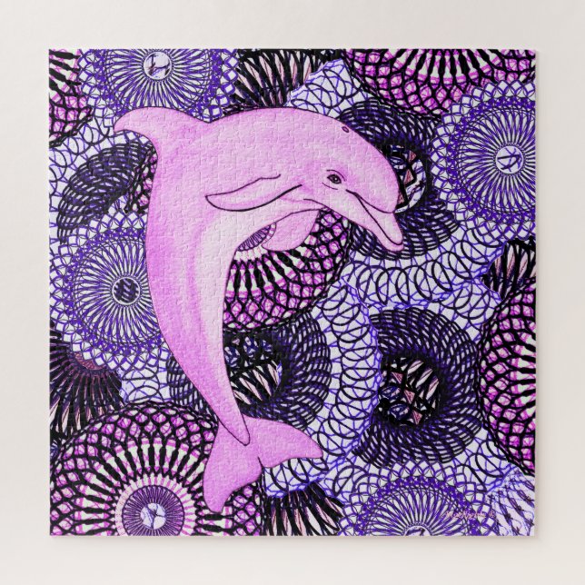 Dolphin Harmony Jigsaw Puzzle (Vertical)