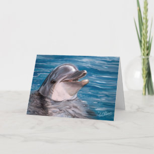 DOLPHIN HEAD CARD
