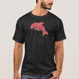 Dolphin Hearts Valentine's Day Beluga Fish Lover G T-Shirt