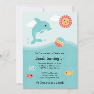 Dolphin Invitation