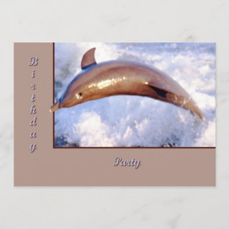Dolphin Invitation