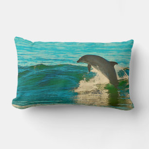 Dolphin is My Spirit Animal Lumbar Cushion