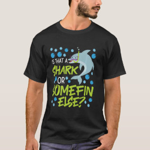 Dolphin Is That A Shark Or Somefin Else Long Sleev T-Shirt