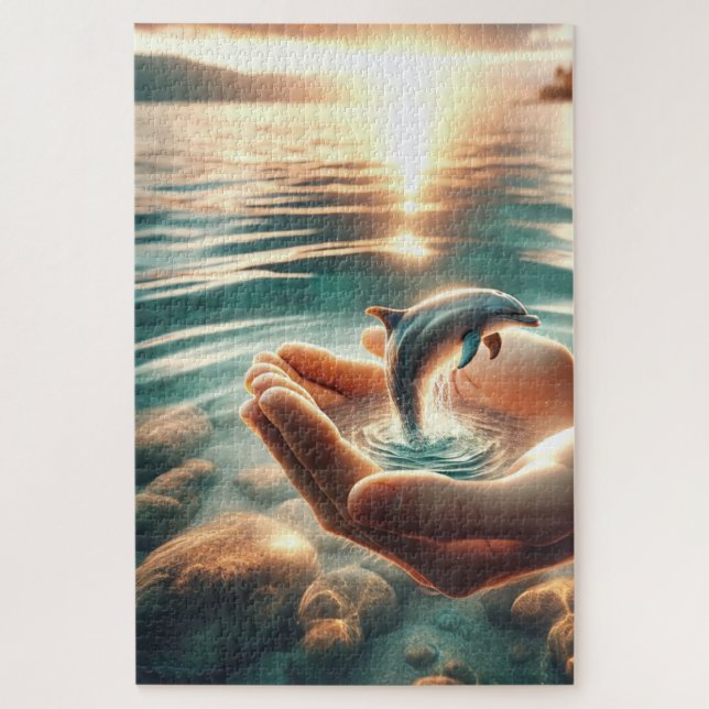 Dolphin Jigsaw Puzzle (Vertical)