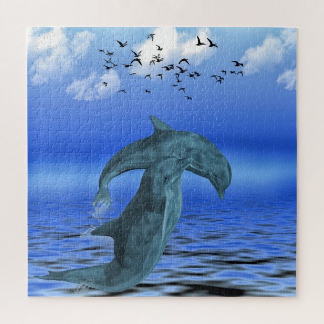 Dolphin Jigsaw Puzzle (Vertical)