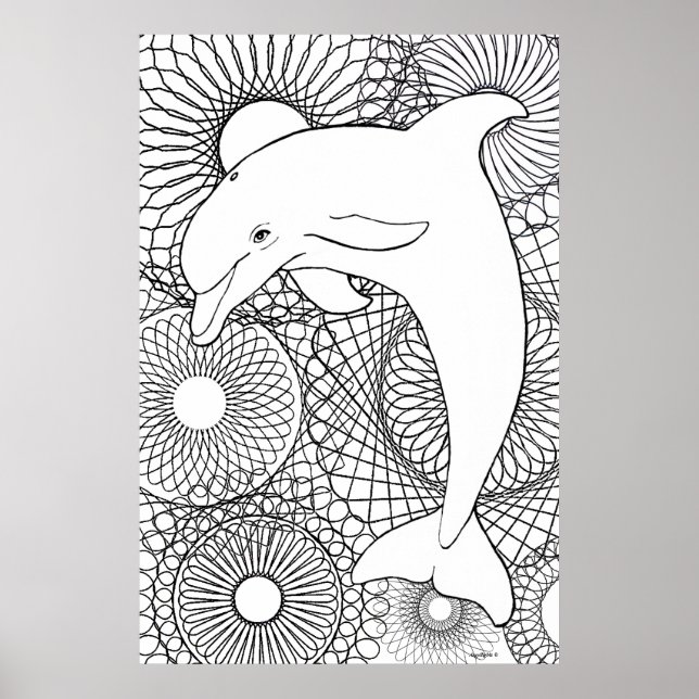 Dolphin Joy Poster (Front)