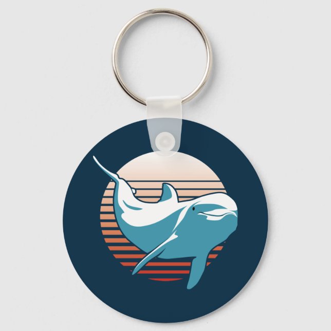 Dolphin Key Ring (Front)
