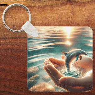 Dolphin Key Ring