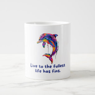 Dolphin Large Coffee Mug