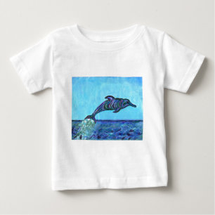 Dolphin leap baby T-Shirt