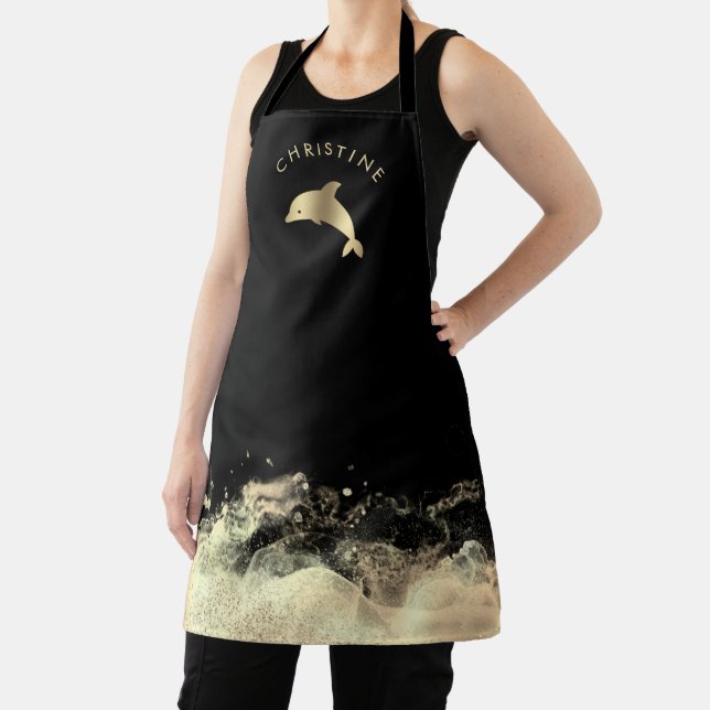 dolphin logo apron (Insitu)