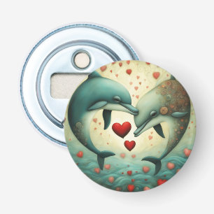 Dolphin Love 2 Bottle Opener