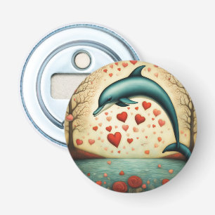 Dolphin Love 3 Bottle Opener