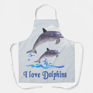 Dolphin Love Apron