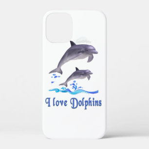 Dolphin Love iPhone 12 Mini Case