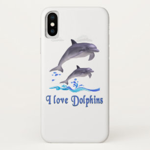 Dolphin Love iPhone X Case