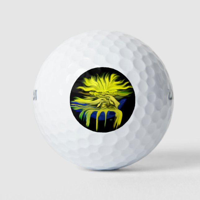 Dolphin Love Golf Balls (Front)