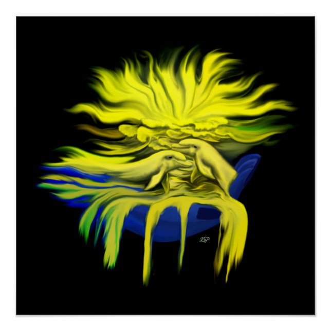 Dolphin Love Poster (Front)