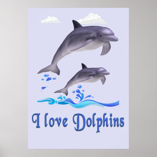 Dolphin Love Poster (Front)
