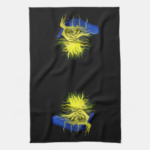 Dolphin Love Tea Towel