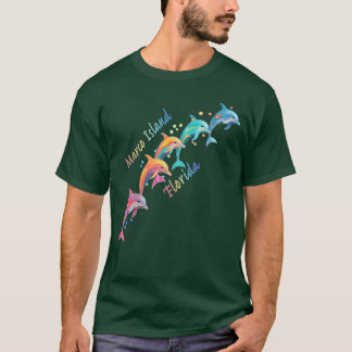 Dolphin Lover Marco Island FL Family Beach Vacatio T-Shirt
