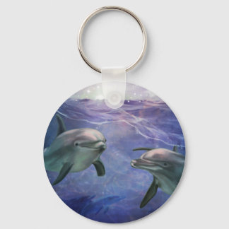 Dolphin Magic Key Ring