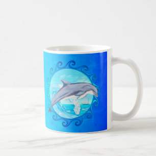 Dolphin Maori Sun Coffee Mug