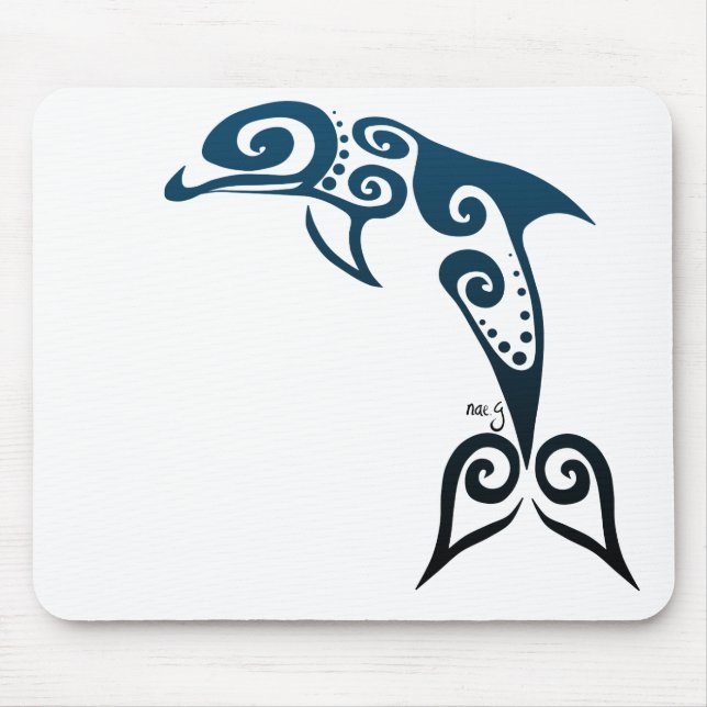 Dolphin Mouse Pad (Front)