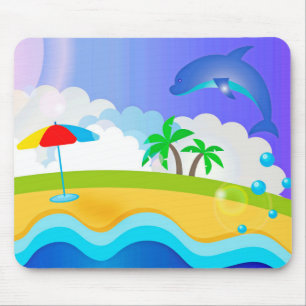 Dolphin Mouse Pad