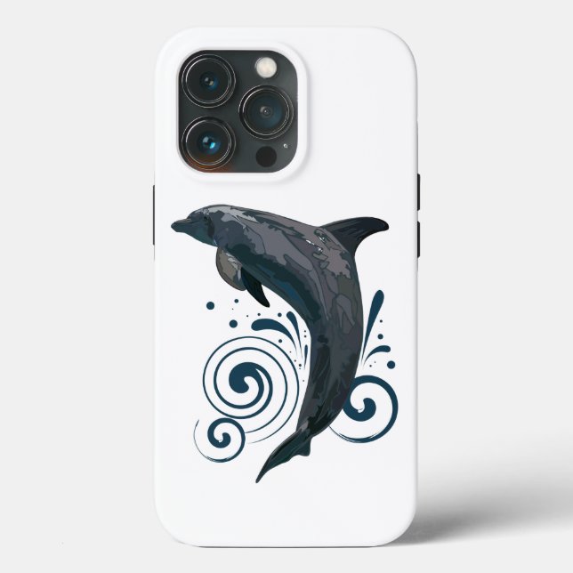 Dolphin - Night  Case-Mate iPhone Case (Back)