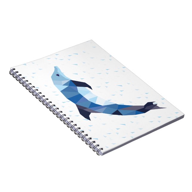 Dolphin Notebook (Right Side)