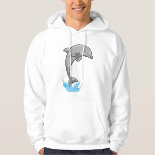 Dolphin over Water Hoodie