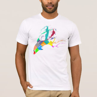 Dolphin Paint T-Shirt