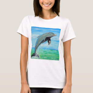 Dolphin Painting T-Shirt