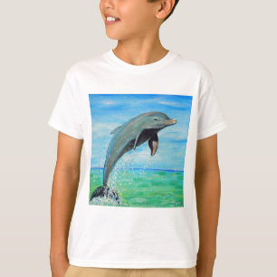 Dolphin Painting T-Shirt