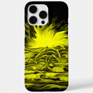 Dolphin pair in the Sunshine iPhone 16 Pro Max Case
