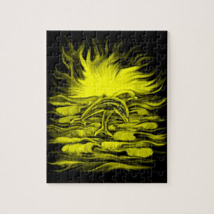 Dolphin pair in the Sunshine Jigsaw Puzzle