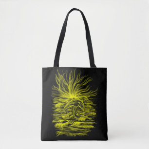 Dolphin pair in the Sunshine Tote Bag