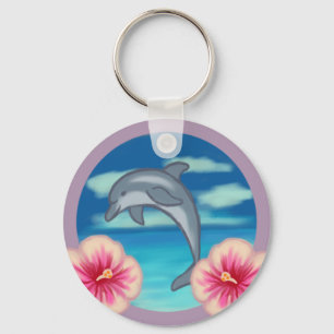 Dolphin Paradise Key Ring