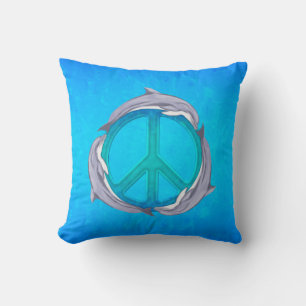 Dolphin Peace Cushion