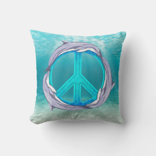 Dolphin Peace Cushion