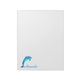 Dolphin Personalised Notepad